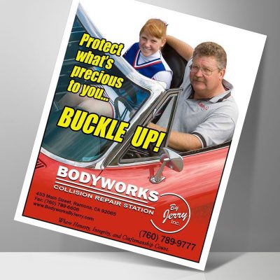 Print Advertisement Graphic Design for Automotive Repair Service. print advertisement graphic design for automotive repair service