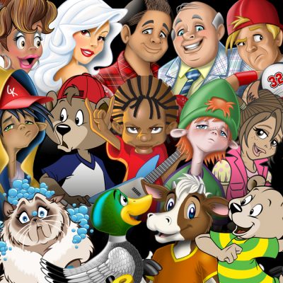freelance cartoonist specializing in character design