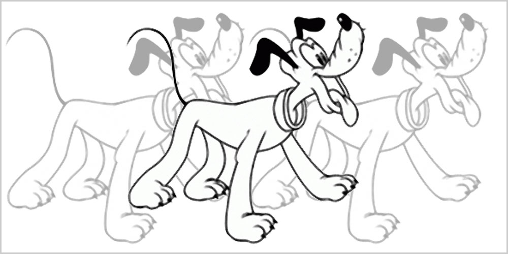 disney pluto cartoon drawing lesson