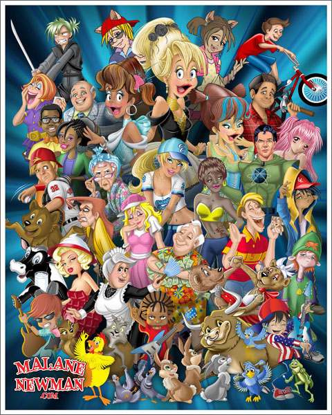 freelance cartoonist poster #1 by freelance cartoonist malane Newman