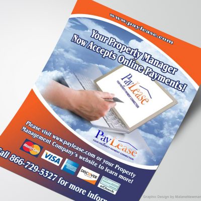 Graphic Design of Sales Sheet and Branding for PayLease Corp graphic design of sales sheet and branding for paylease corp