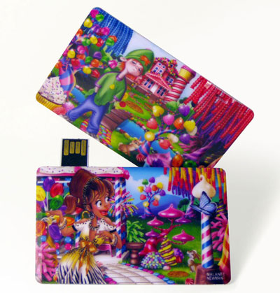 Promotional Marketing Piece, a USB Thumb Drive with my Cartoon Illustration on them. promotional marketing pieces a usb thumb drive with my cartoon illustration on them.