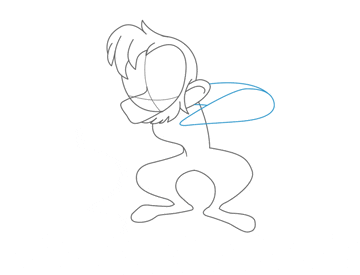 aladdin lesson drawing abu from disney step 8