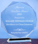 Malane Newman Design Receives American Excellence Award 2018