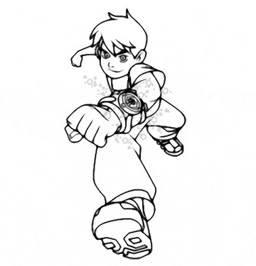 challenging cartoon drawing lesson for freelance cartoonists ben 10 final illustration
