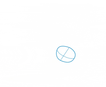cartoonist for hire shares how to draw the cheshire cat - step 1