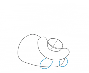 cartoonist for hire shares how to draw the cheshire cat - step 4