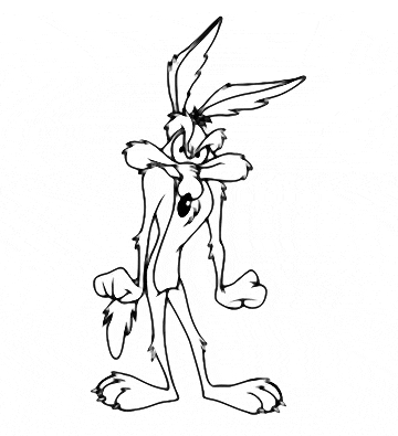 Final Cartoon Lesson Drawing Wile E. Coyote final cartoon lesson of wile e. coyote
