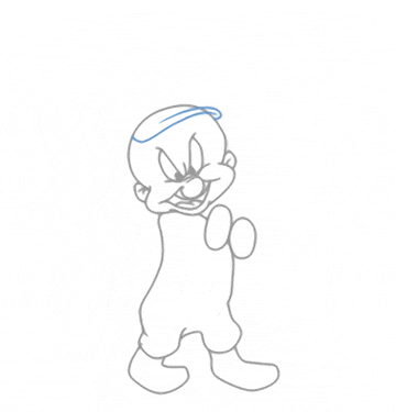 Freelance Cartoonist Lesson How to Draw Elmer Fudd Illustrtion #11 great cartooning lesson on how to draw elmer fudd illustration #11