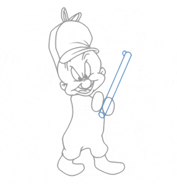 Freelance Cartoonist Lesson How to Draw Elmer Fudd Illustrtion #14 great cartooning lesson on how to draw elmer fudd illustration #14