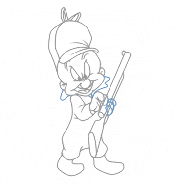 Freelance Cartoonist Lesson How to Draw Elmer Fudd Illustrtion #18 great cartooning lesson on how to draw elmer fudd illustration #18