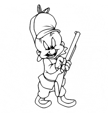 Freelance Cartoonist Lesson How to Draw Elmer Fudd Illustrtion #20 great cartooning lesson on how to draw elmer fudd final illustration
