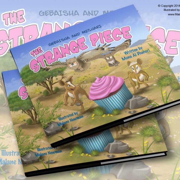 A Strange Piece Children's Book Illustration Cover a strange piece children's book illustration cover