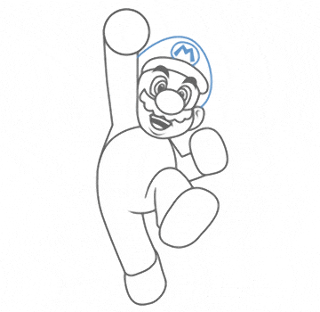 Cartooning Lesson Taught by Freelance Cartoonist for Hire on How to Draw Nintendo's Mario #12 cartoonist illustration lesson on how to draw nintendos mario #12