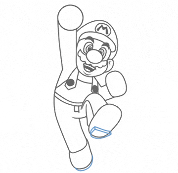 Cartooning Lesson Taught by Freelance Cartoonist for Hire on How to Draw Nintendo's Mario #15 cartoonist illustration lesson on how to draw nintendos mario #15