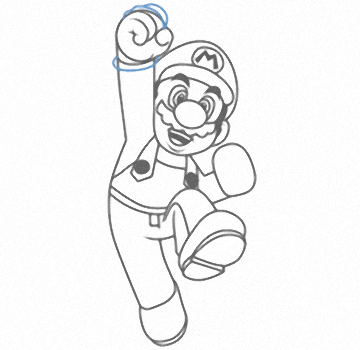 Cartooning Lesson Taught by Freelance Cartoonist for Hire on How to Draw Nintendo's Mario #18 cartoonist illustration lesson on how to draw nintendos mario #18
