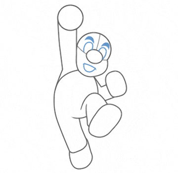 Cartooning Lesson Taught by Freelance Cartoonist for Hire on How to Draw Nintendo's Mario #9 cartoonist illustration lesson on how to draw nintendos mario #9