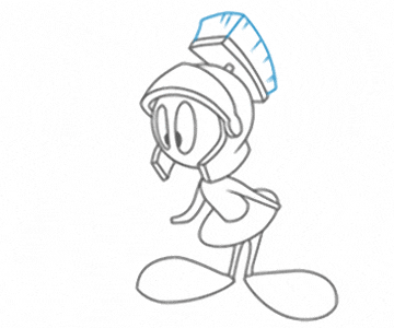 Character Designer Teaching Cartooning Lesson on How to Draw Marvin the Martian Cartoon Character Pic #12 character designer teaching cartooning lesson on how to draw marvin the martian cartoon character pic #12