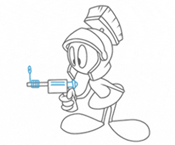 Character Designer Teaching Cartooning Lesson on How to Draw Marvin the Martian Cartoon Character Pic #15 character designer teaching cartooning lesson on how to draw marvin the martian cartoon character pic #15