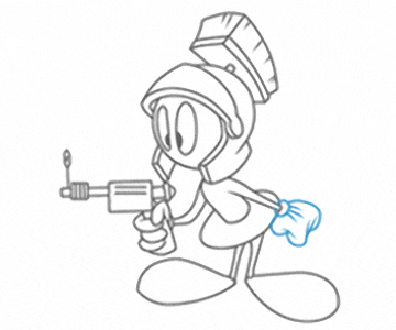 Character Designer Teaching Cartooning Lesson on How to Draw Marvin the Martian Cartoon Character Pic #16 character designer teaching cartooning lesson on how to draw marvin the martian cartoon character pic #16