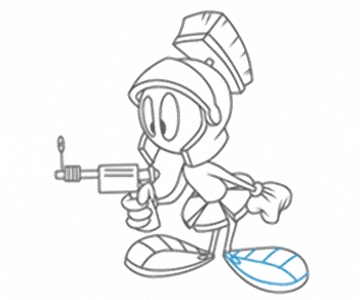 Character Designer Teaching Cartooning Lesson on How to Draw Marvin the Martian Cartoon Character Pic #19 character designer teaching cartooning lesson on how to draw marvin the martian cartoon character pic #19