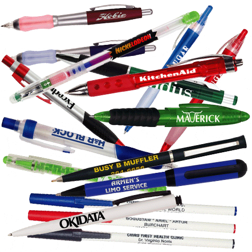 The Usual and Unimpressive Promotional Marketing Pens the usual and unimpressive protional marketing pens