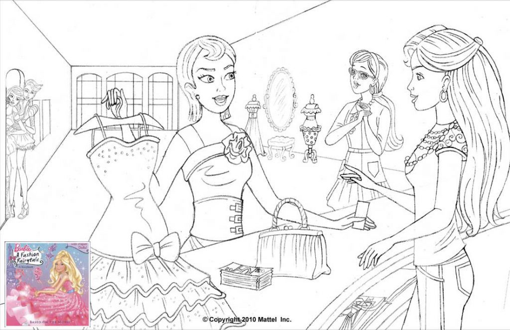 Barbie Sketch Illustration #5 barbie sketch illustration #5