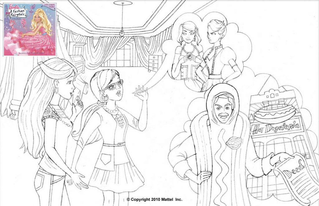 Barbie Sketch Illustration #7 barbie sketch illustration #7