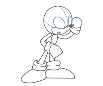 Sonic Cartoon Drawing Lesson for Freelance Cartoonists #10 sonic cartoon drawing lesson for freelance cartoonists #10