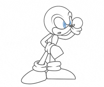 Sonic Cartoon Drawing Lesson for Freelance Cartoonists #12 sonic cartoon drawing lesson for freelance cartoonists #12