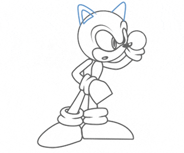 Sonic Cartoon Drawing Lesson for Freelance Cartoonists #13 sonic cartoon drawing lesson for freelance cartoonists #13