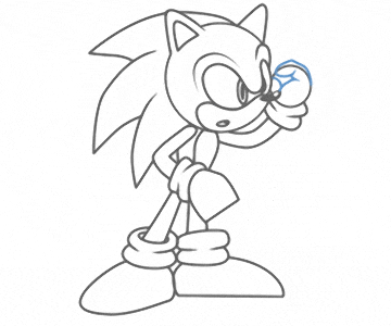Sonic Cartoon Drawing Lesson for Freelance Cartoonists #15 sonic cartoon drawing lesson for freelance cartoonists #15
