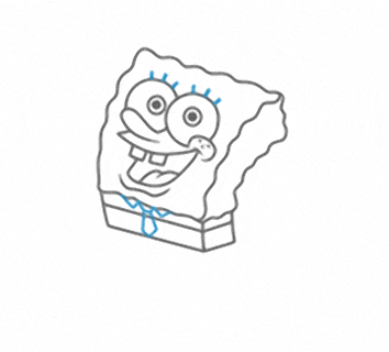 Freelance Cartoonist Drawing Lesson Sponge Bob Square Pants #11 freelance cartoonist character design lesson sponge bob square pants #11