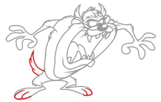 Cartooning Lesson How to Draw the Tasmanian Devil Illustration #11 cartooning lesson how to draw the tasmanian devil illustration #11