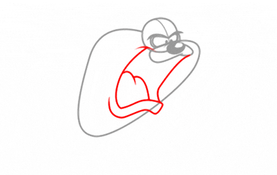 Cartooning Lesson How to Draw the Tasmanian Devil Illustration #4 cartooning lesson how to draw the tasmanian devil illustration #4