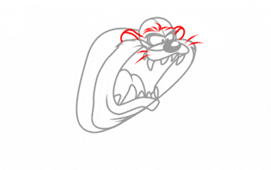 Cartooning Lesson How to Draw the Tasmanian Devil Illustration #6 cartooning lesson how to draw the tasmanian devil illustration #6