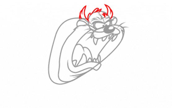 Cartooning Lesson How to Draw the Tasmanian Devil Illustration #7 cartooning lesson how to draw the tasmanian devil illustration #7