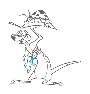 Freelance Cartoonist Teaches Disney's Timon Drawing Lesson. Step 18 freelance cartoonist teaches how to draw disny's timon step 18