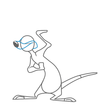Freelance Cartoonist Teaches Disney's Timon Drawing Lesson. Step 8 freelance cartoonist teaches how to draw disny's timon step 8