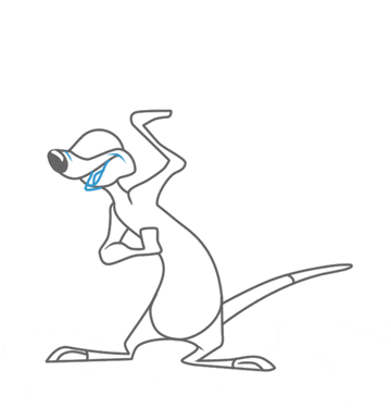 Freelance Cartoonist Teaches Disney's Timon Drawing Lesson. Step 9 freelance cartoonist teaches how to draw disny's timon step 9
