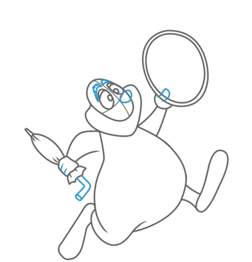 How to Draw Disney's The White Rabbit Cartooning Lesson Step 8 how to draw disneys the white rabbit cartooning lesson step 8